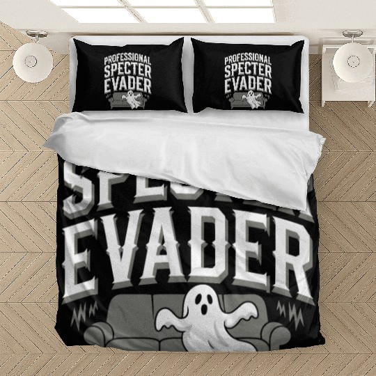 Paranormal Comedy Funny Ghost Humor Lighthearted Bedding Sets