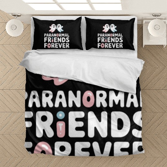 Paranormal Comedy Funny Ghost Humor Lighthearted Bedding Sets