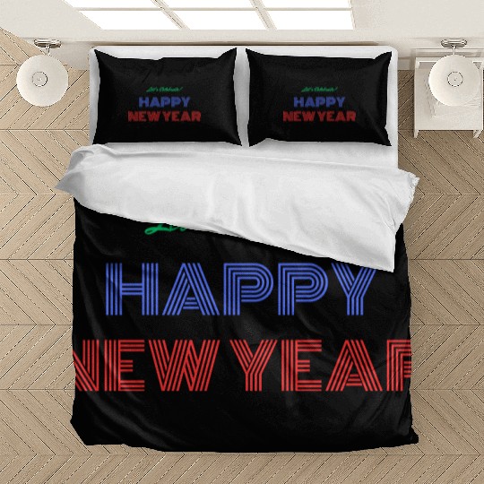 cheers to new year. Bedding Sets happy New year Unisex