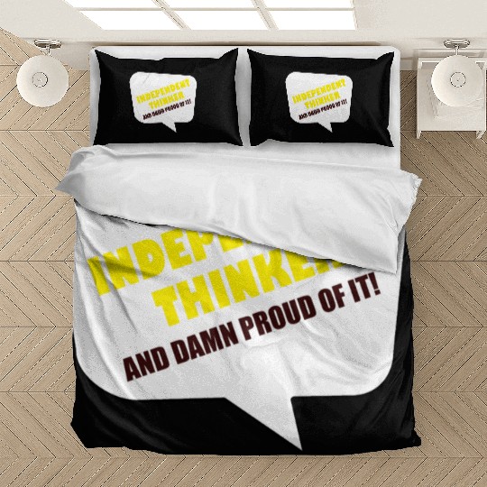 Independent Thinker Bedding Sets