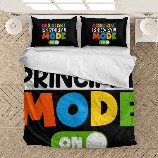Assistant Principal Mode On 100 days of school Bedding Sets