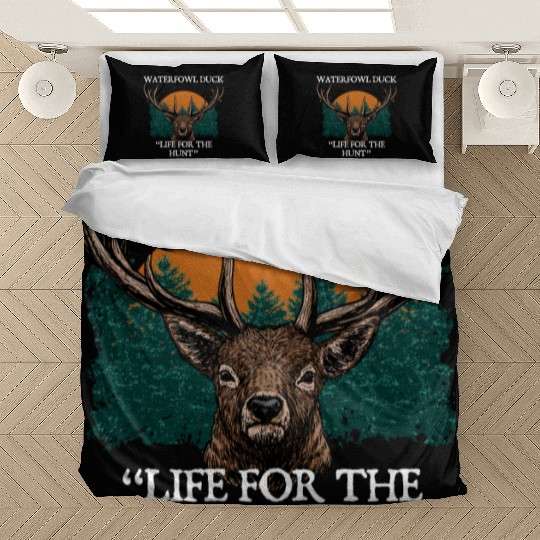 Waterfowl Duck Live for Hunt Cast Around Hunting Bedding Sets