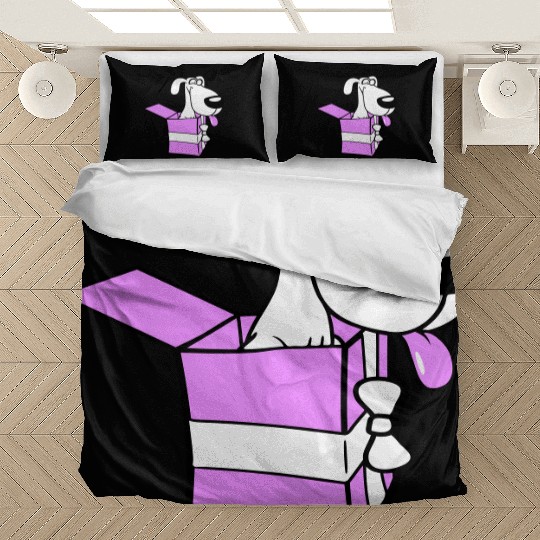 Dog Pet Gift Box Funny Crazy Surprise Fun Puppy Bedding Sets