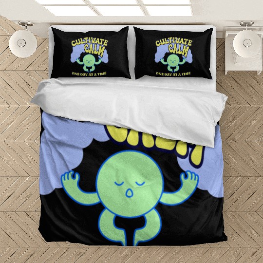 Cultivating Calm One Day At A Time Peaceful Bedding Sets