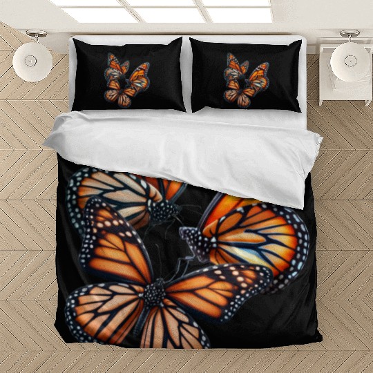 Monarch Butterflies Butterfly Lover Lepidopterist Bedding Sets