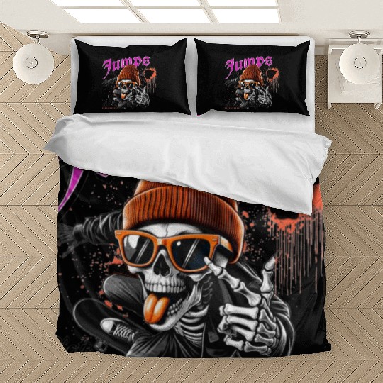Skateboard Graphic - Bold Urban Bedding Sets
