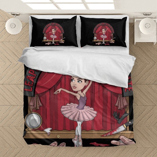 Leaps Turns Twists of True Fate True Crime Bedding Sets