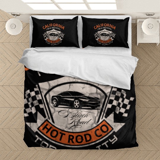 California New School Hot Rod Co. Bedding Sets