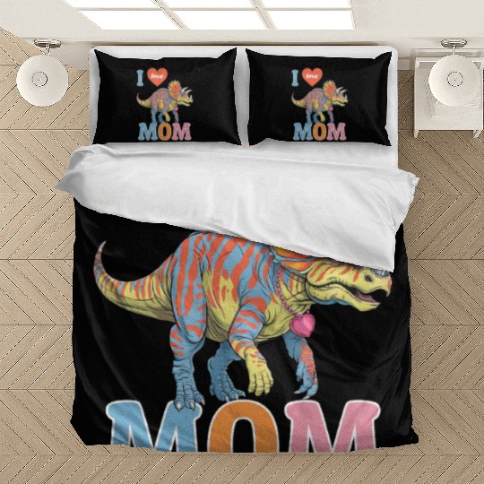 Ceratopsian Mom, gifts for mummy Bedding Sets