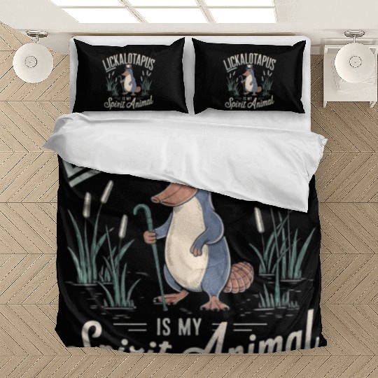 Lickalotopus: The Platypus Spirit Bedding Sets