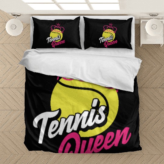 Tennis Queen Crowned Champion Style Bedding Sets