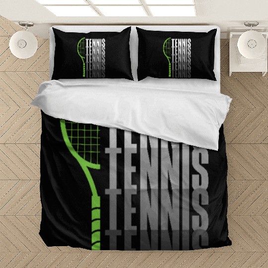 Tennis Enthusiast Passion Reflection Bedding Sets
