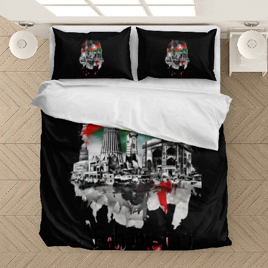 Kabul Store Afghanistan Urban View Bedding Sets