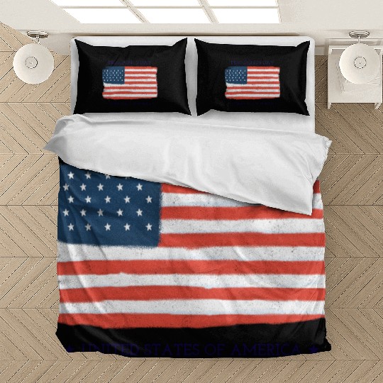 US flag.Presidents Day Bedding Sets