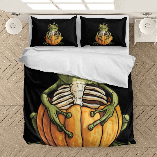 Pumpkin Frog Frog Pumpkin Bedding Sets