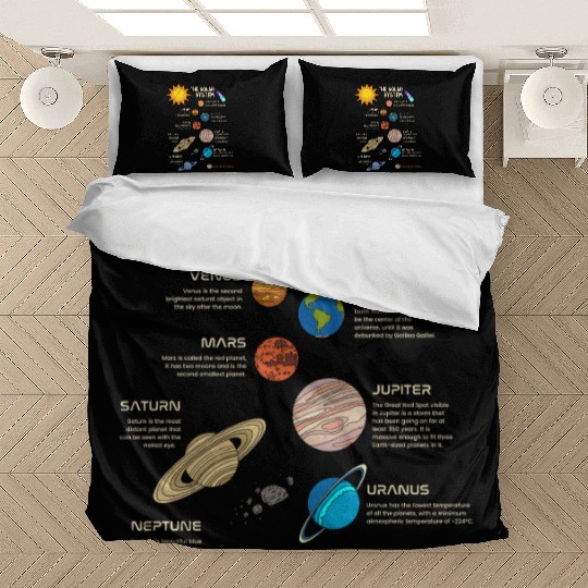 The Solar System Planets Bedding Sets