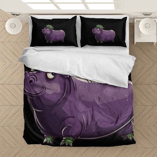 Hip Eggplant Bedding Sets