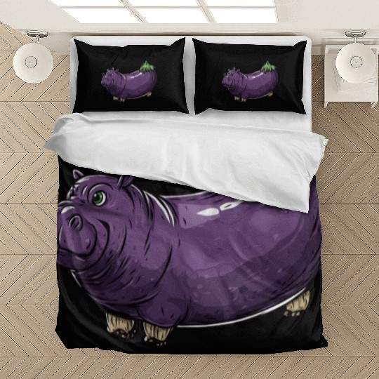 Hip Eggplant Bedding Sets