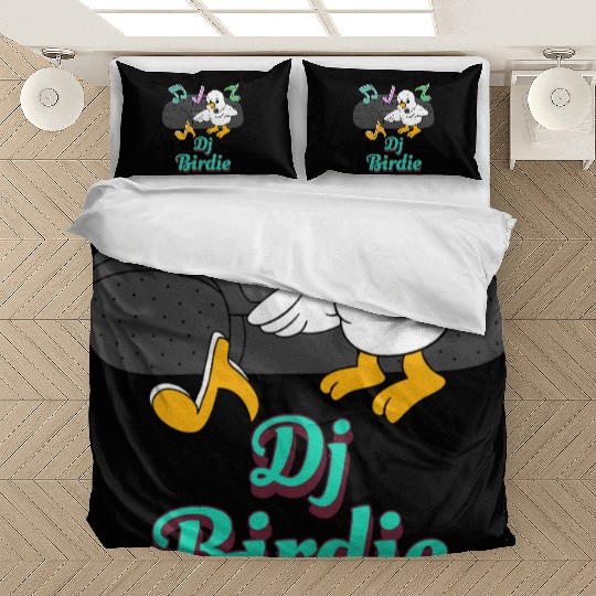 Dj Birdie, bird Bedding Sets.