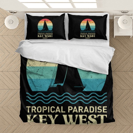 Florida TROPICAL PARADISE KEY-WEST COAST Bedding Sets
