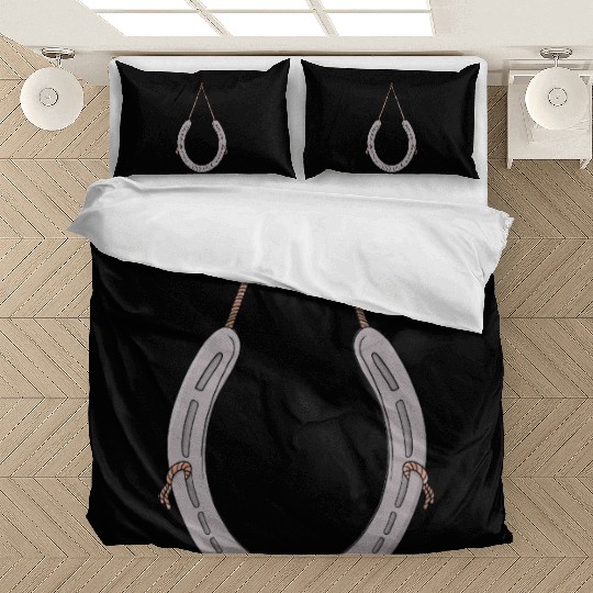 Horseshoe to bring you good luck Bedding Sets