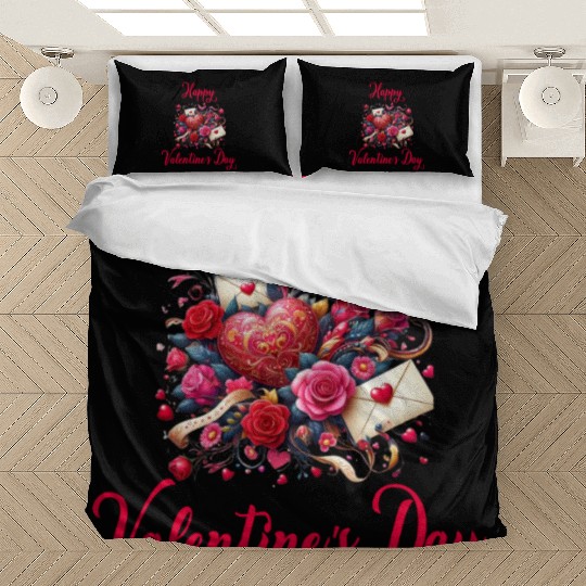 Happy Valentine's day Bedding Sets