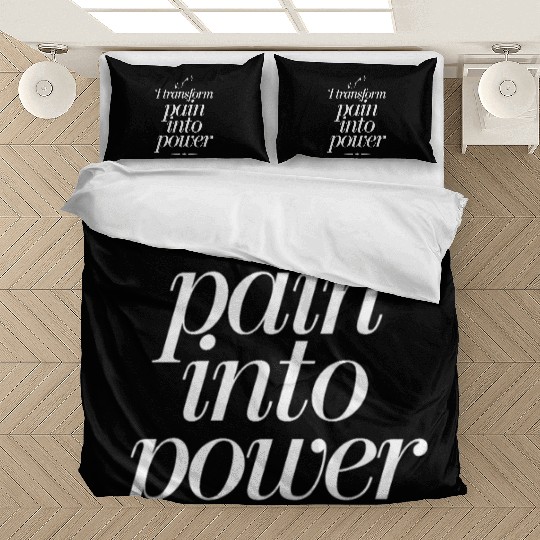 Scorpio Zodiac: I Transform Pain Into Power Bedding Sets