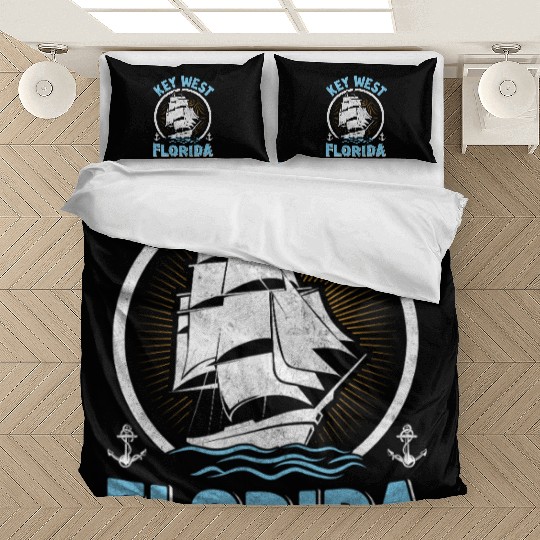 KEY-WEST FLORDIA Sailing West Keys Sailing Outfit Bedding Sets