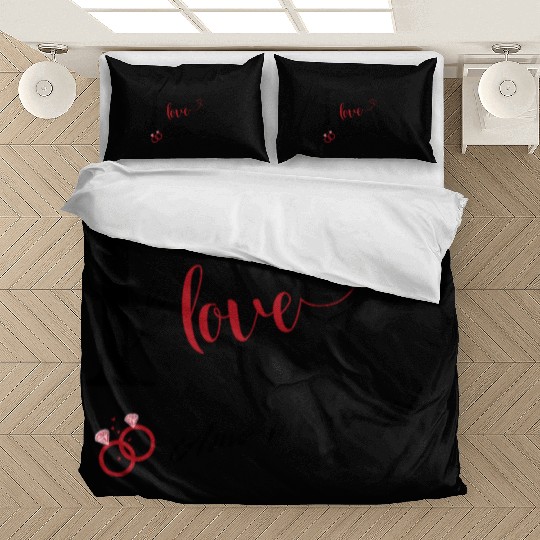 I love my wife \ Amo mia moglie Bedding Sets