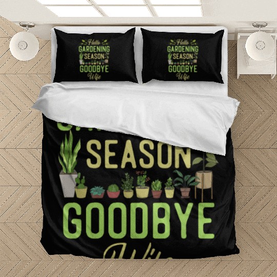 Plant Lover Gardening Husband Wife Bedding Sets