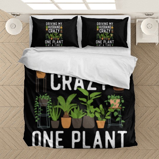 Plant Lover Gardening Husband Wife Bedding Sets