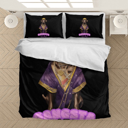 Gangsta Life Chocolate Labrador Bedding Sets