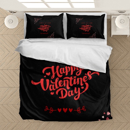 To whom I love my heart saint valentines day Bedding Sets