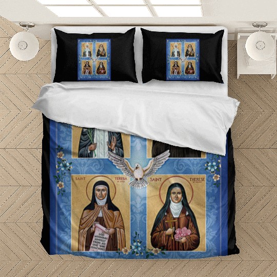 Women Doctors of the Church Bedding Sets
