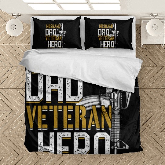Dysfunctional Veteran Husband Dad Veteran Hero Bedding Sets