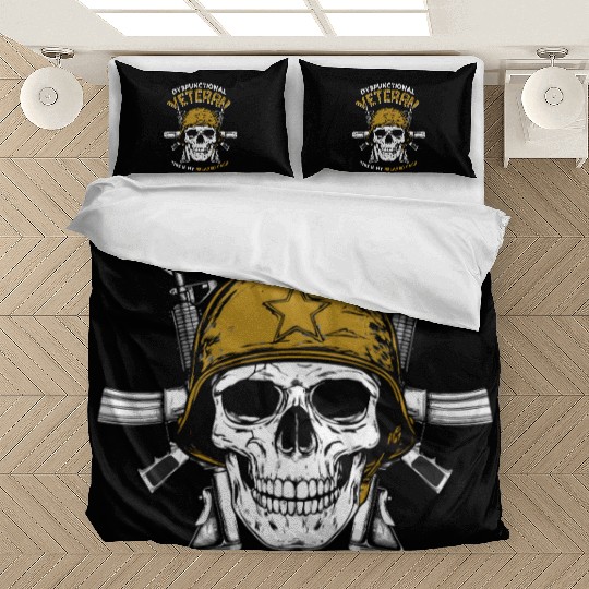 Dysfunctional Veteran This Is My Relaxed Face Bedding Sets