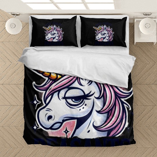 Cute Pony – Cute and cheerful pony art funny Pony Bedding Sets