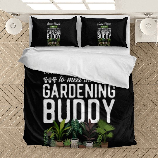 Plant Lover Gardening Husband Wife Bedding Sets