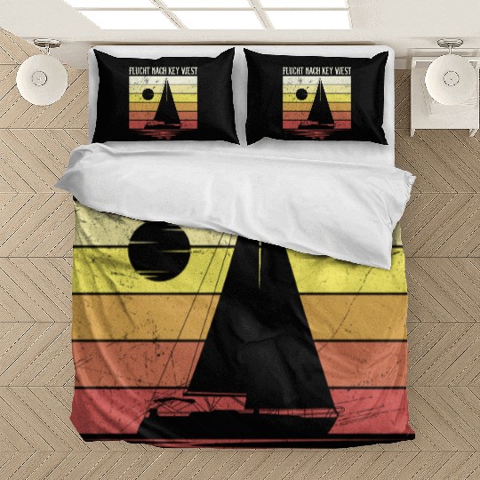 Florida ESCAPE TO KEY-WEST Sailing Florida Bedding Sets