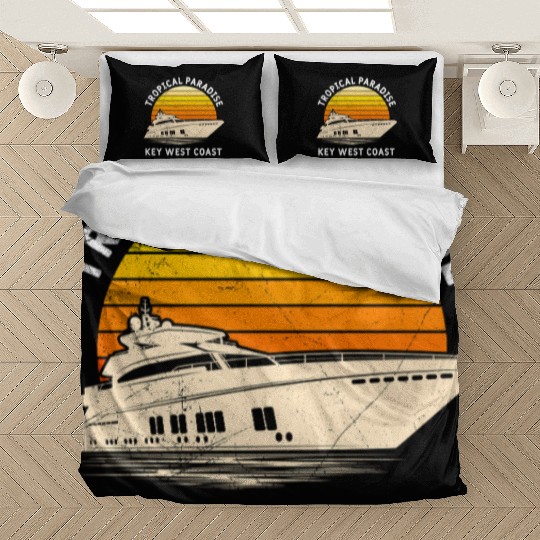 Florida TROPICAL PARADISE KEY-WEST COAST Bedding Sets