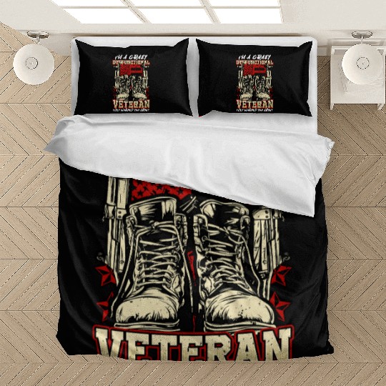 Dysfunctional Veteran They Warned You About Bedding Sets
