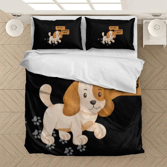 my girlfriend said no Bedding Sets