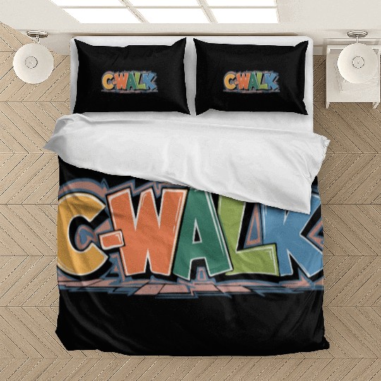 C-Walk Graffiti style typography Bedding Sets