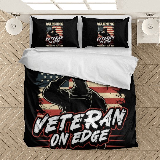 Dysfunctional Veteran Proceed At Own Risk Bedding Sets