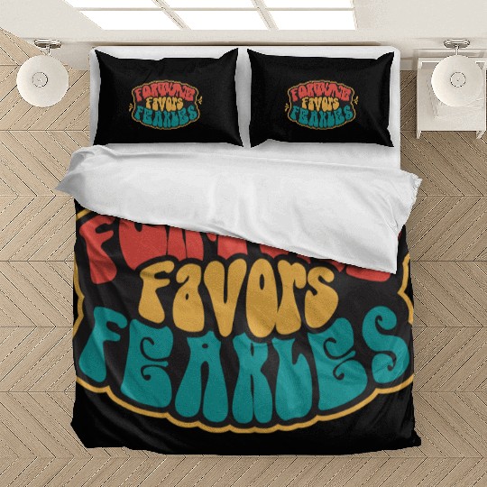 Fortune Favor Fearless Bedding Sets