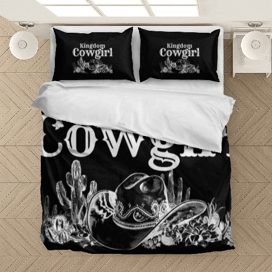 Kingdom Cowgirl Christian Vintage Country Wear Bedding Sets