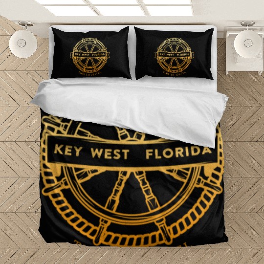 Sunshine-State KEY-WEST, FL Coastal Sailing Bedding Sets