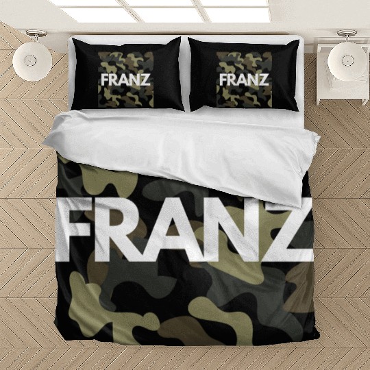 Franz Name Bedding Sets Men Good Quality Camouflage