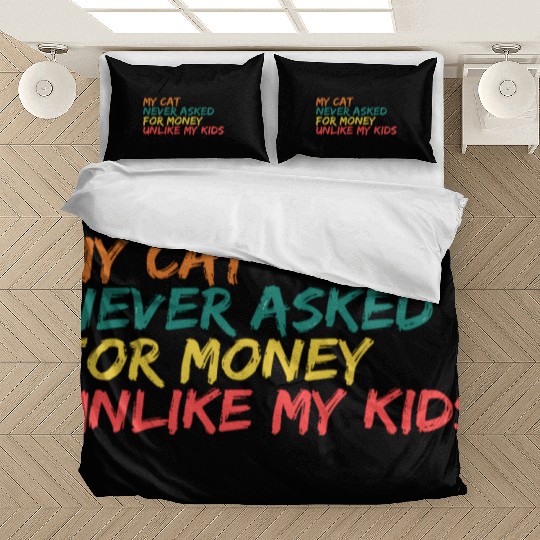 Retro Feline Philosophy Bedding Sets