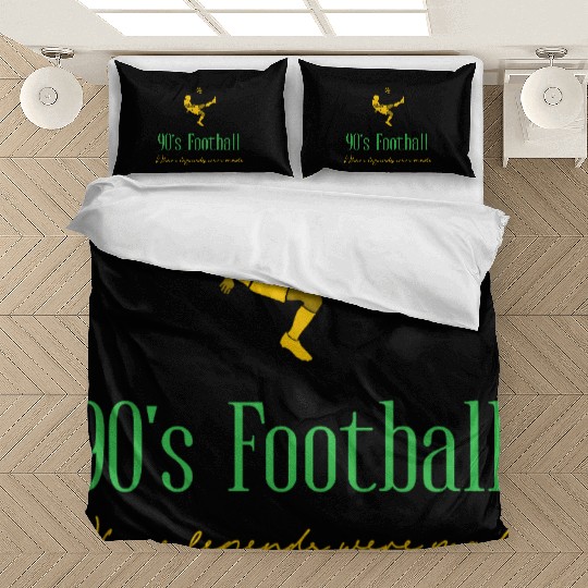 90s Football – where legends were made Bedding Sets